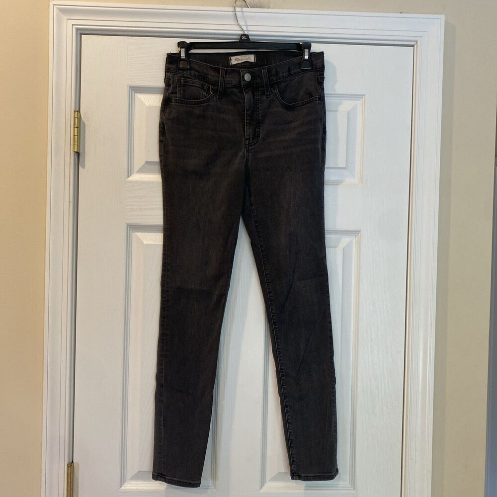 Madewell Roadtripper 9’ Midrise Supersoft Jeans In Ashmont Wash MB385 Size 28